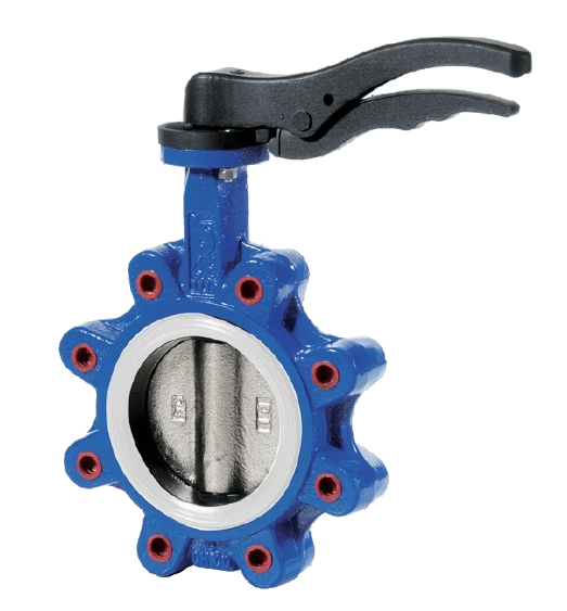 Valvola a farfalla tipo lug in ghisa