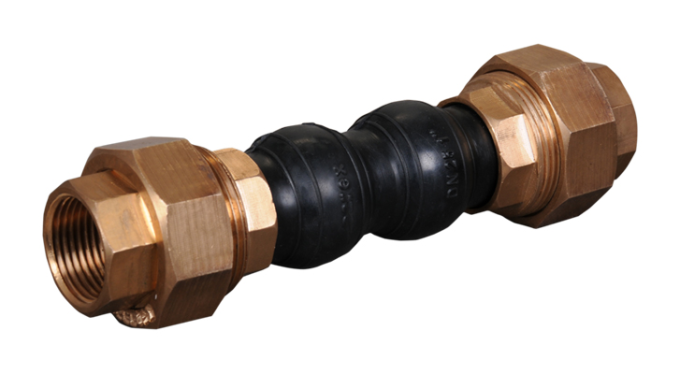 Bronze/NBR threaded joints