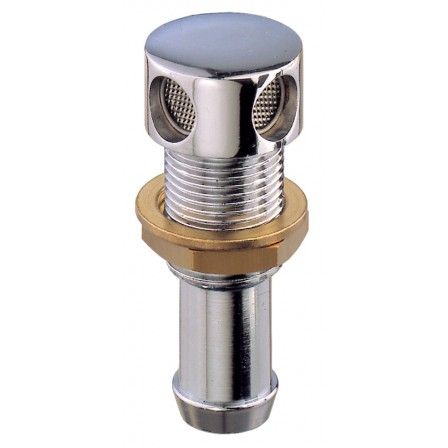 Straight gas tank vent