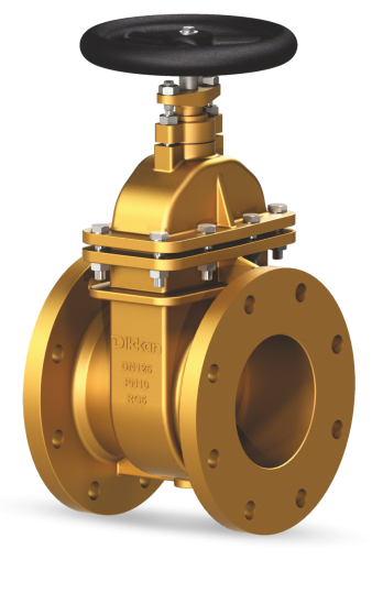 Saracinesca flangiata bronzo con coperchio imbullonato