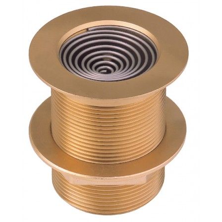 Thru-hull connection "export" with spiral spring