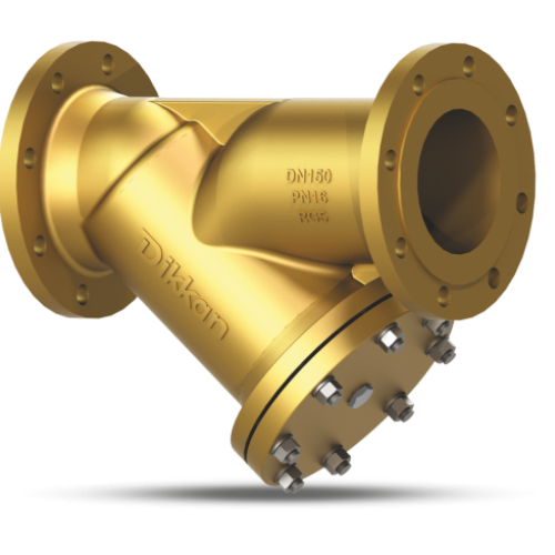 Filtro a "Y" flangiato in bronzo serie pesante