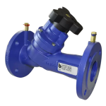 Flanged cast iron balancing valve EKO